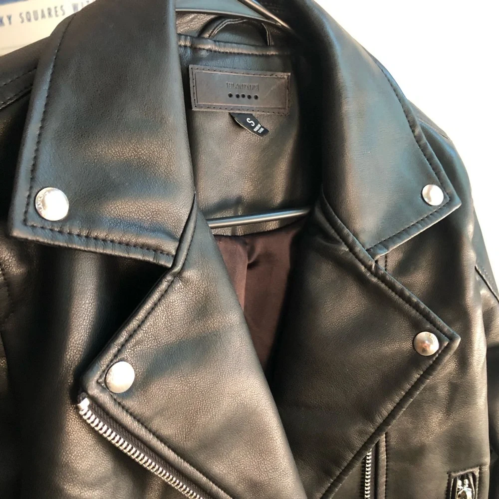 Blank NYC Vegan Moto Jacket. Size Small - Picture 9 of 15